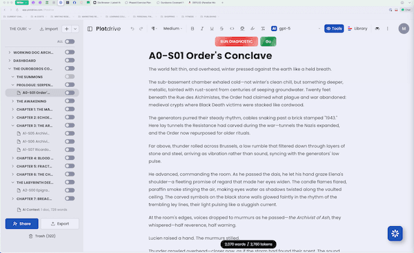 Michael's Plotdrive workflow - step 1