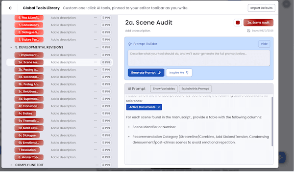 Michael's Plotdrive workflow - step 2